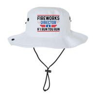 Fireworks Director If I Run You Run 4th Of July Bucket Hat