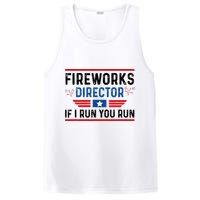 Fireworks Director If I Run You Run 4th Of July PosiCharge Competitor Tank