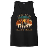 Funny Design IM Not Big On Social Graces Love Country Music PosiCharge Competitor Tank