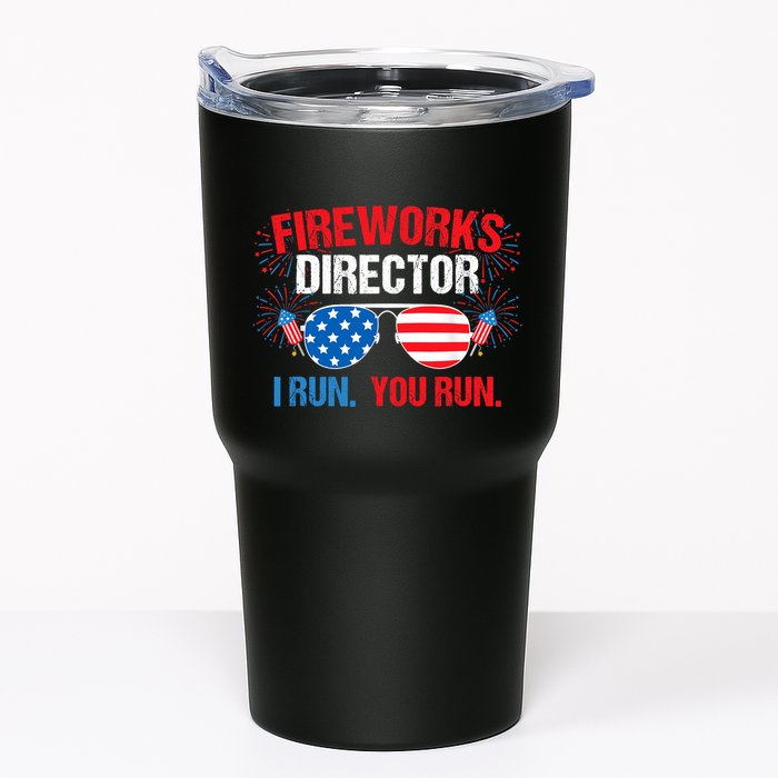 Fireworks Director I run. You run. 4th of July Tumbler