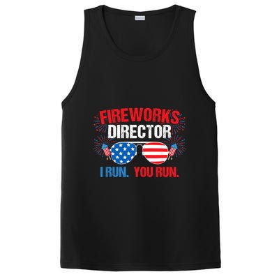 Fireworks Director I run. You run. 4th of July PosiCharge Competitor Tank