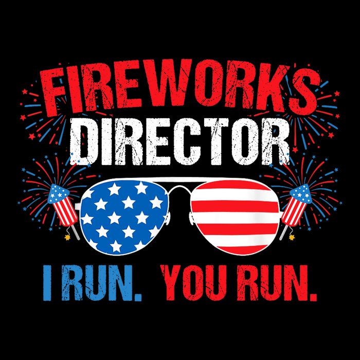 Fireworks Director I run. You run. 4th of July PosiCharge Competitor Tank