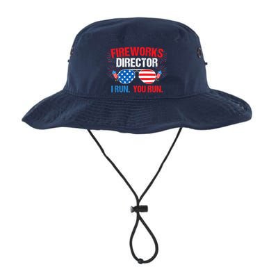Fireworks Director I run. You run. 4th of July Bucket Hat