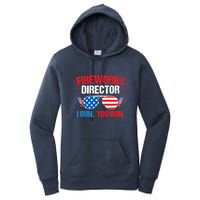 Fireworks Director I run. You run. 4th of July Women's Pullover Hoodie