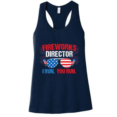 Fireworks Director I run. You run. 4th of July Womens Tank Top