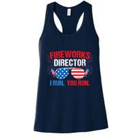 Fireworks Director I run. You run. 4th of July Womens Tank Top