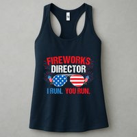 Fireworks Director I run. You run. 4th of July Womens Tank Top