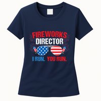 Fireworks Director I run. You run. 4th of July Womens T-Shirt