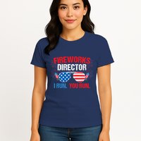 Fireworks Director I run. You run. 4th of July Womens T-Shirt