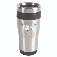 Fireworks Director I Run You Run Funny 16oz Travel Tumbler