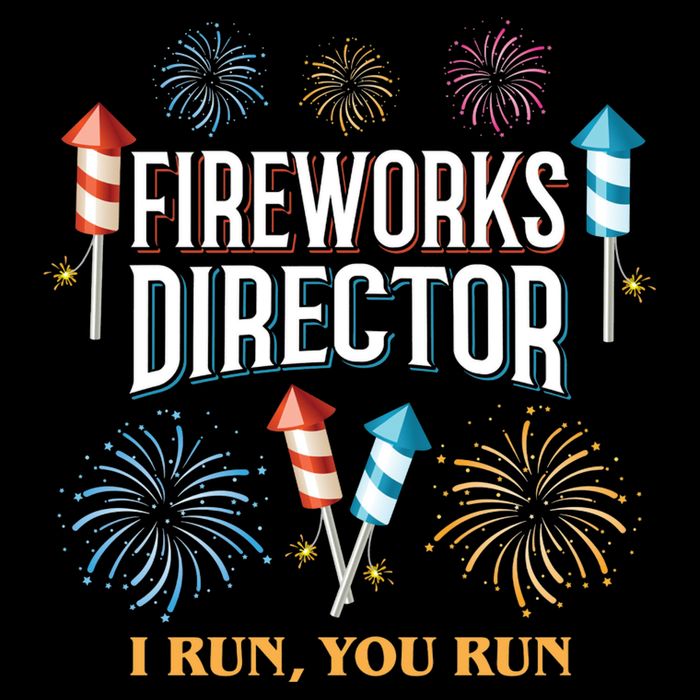 Fireworks Director I Run You Run Funny 16oz Travel Tumbler