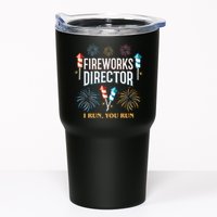 Fireworks Director I Run You Run Funny Tumbler