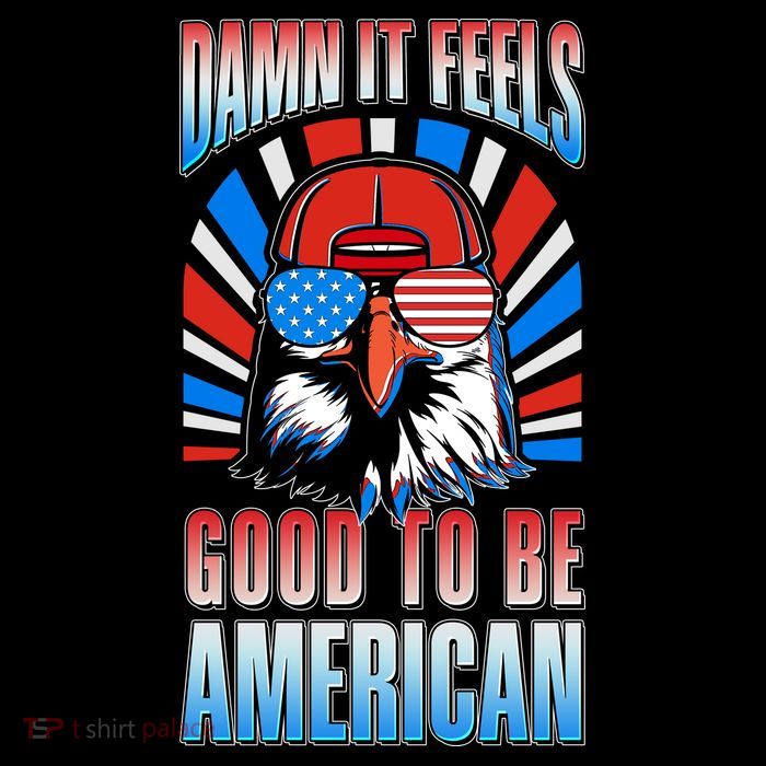 Funny Damn It Feels Good To Be American Eagle 4th Of July Sweatshirt