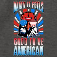 Funny Damn It Feels Good To Be American Eagle 4th Of July Vector Backpack