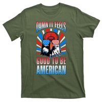 Funny Damn It Feels Good To Be American Eagle 4th Of July T-Shirt