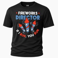 Fireworks Director If I Run You Run Pyrotechnician Performance Shirt