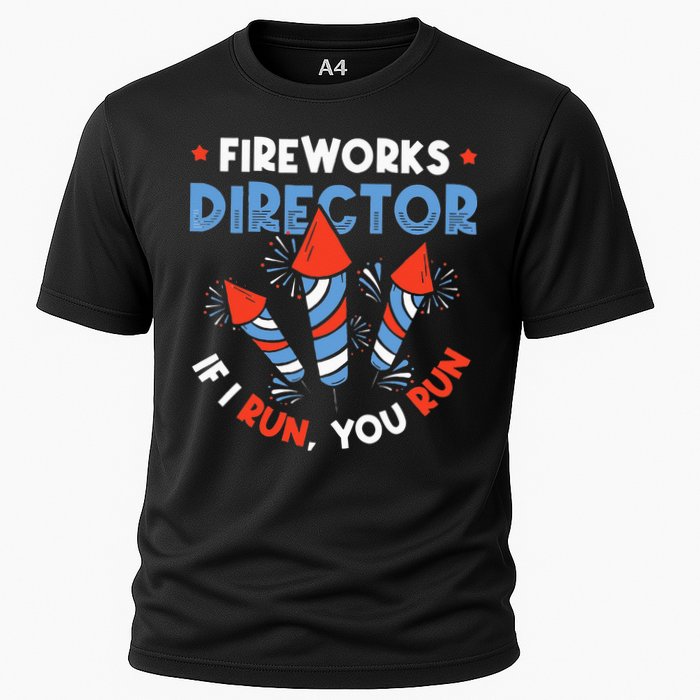 Fireworks Director If I Run You Run Pyrotechnician Performance Shirt