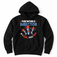 Fireworks Director If I Run You Run Pyrotechnician Hoodie