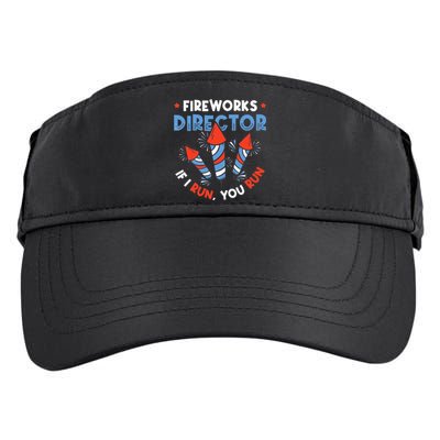 Fireworks Director If I Run You Run Pyrotechnician Adult Drive Performance Visor