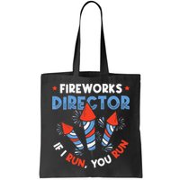 Fireworks Director If I Run You Run Pyrotechnician Bag