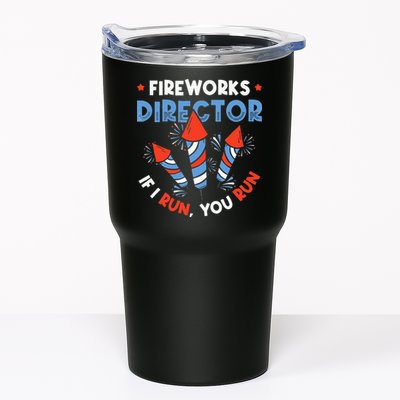 Fireworks Director If I Run You Run Pyrotechnician Tumbler