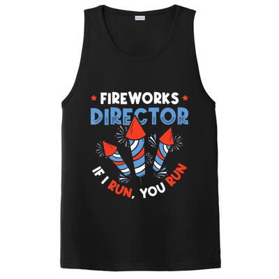 Fireworks Director If I Run You Run Pyrotechnician PosiCharge Competitor Tank