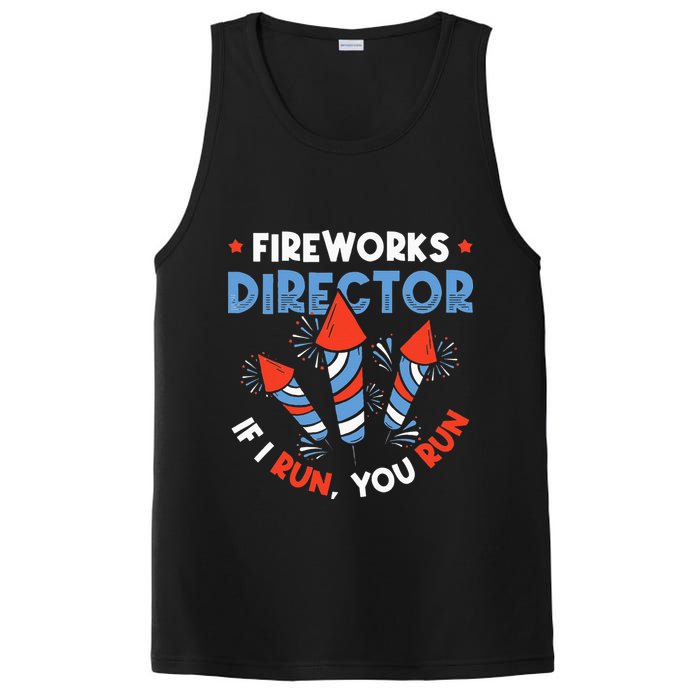 Fireworks Director If I Run You Run Pyrotechnician PosiCharge Competitor Tank