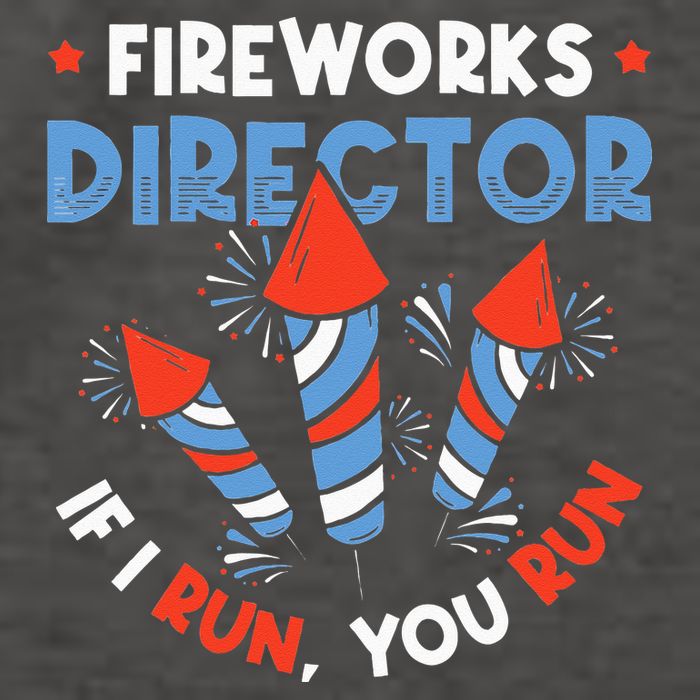 Fireworks Director If I Run You Run Pyrotechnician Vector Backpack