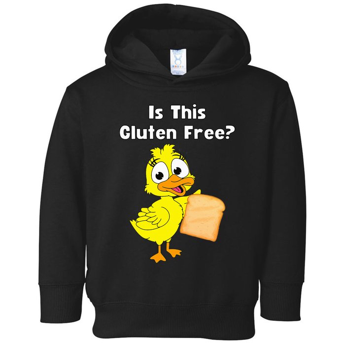 Funny Duck Is This Gluten Free Toddler Hoodie