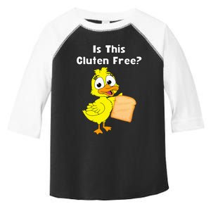 Funny Duck Is This Gluten Free Toddler Fine Jersey T-Shirt