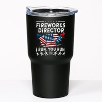 Fireworks Director I Run You Run Flag Funny 4th Of July Tumbler