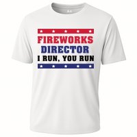 Fireworks Director I Run You Run | 4th Of July Performance Shirt