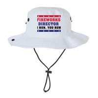 Fireworks Director I Run You Run | 4th Of July Bucket Hat