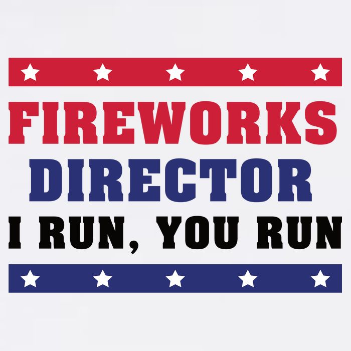 Fireworks Director I Run You Run | 4th Of July Toddler T-Shirt