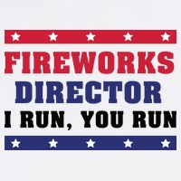Fireworks Director I Run You Run | 4th Of July Short Acrylic Beanie
