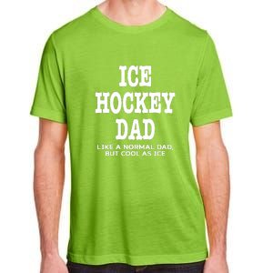 Father's Day Ice Hockey Dad Definition Funny Proud Sports Gift Adult ChromaSoft Performance T-Shirt