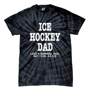 Father's Day Ice Hockey Dad Definition Funny Proud Sports Gift Tie-Dye T-Shirt