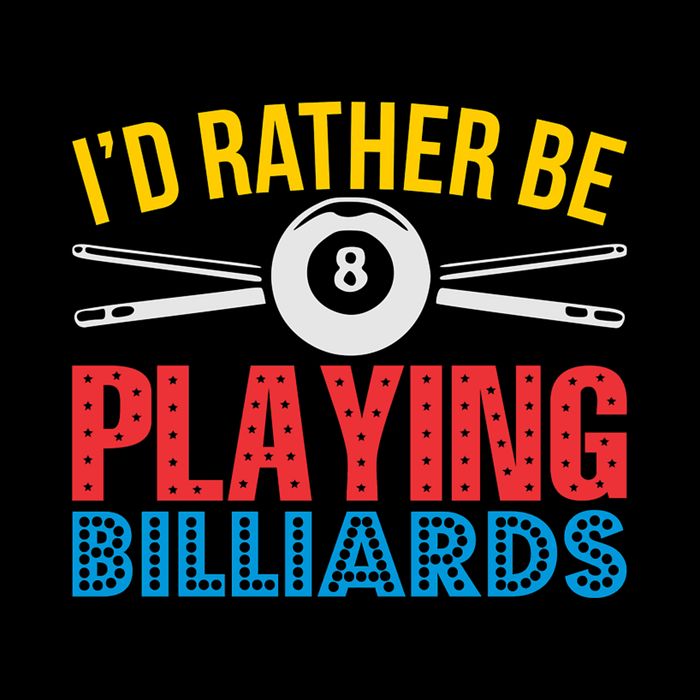 Father's Day I'd Rather Be Playing Billiards Gift For Dad Backpack