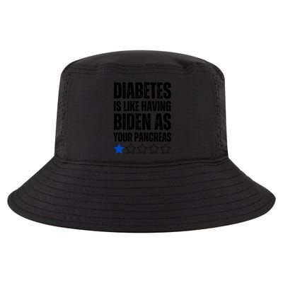 Funny Diabetes Is Like Having Biden As Your Pancreas Cool Comfort Performance Bucket Hat