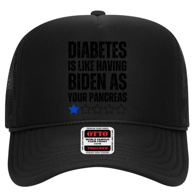 Funny Diabetes Is Like Having Biden As Your Pancreas Trucker Hat