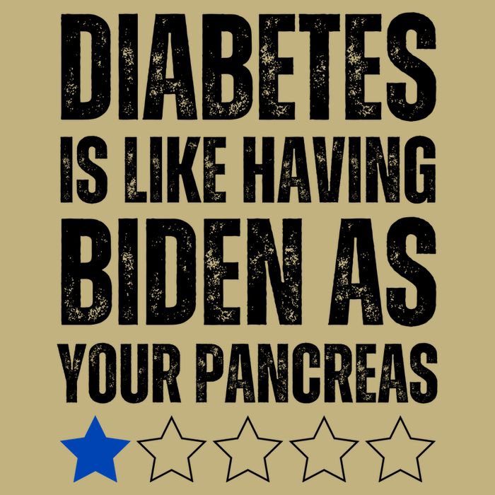 Funny Diabetes Is Like Having Biden As Your Pancreas Cooling Performance Long Sleeve Crew