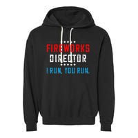 Fireworks Director If I Run You Run Garment-Dyed Fleece Hoodie