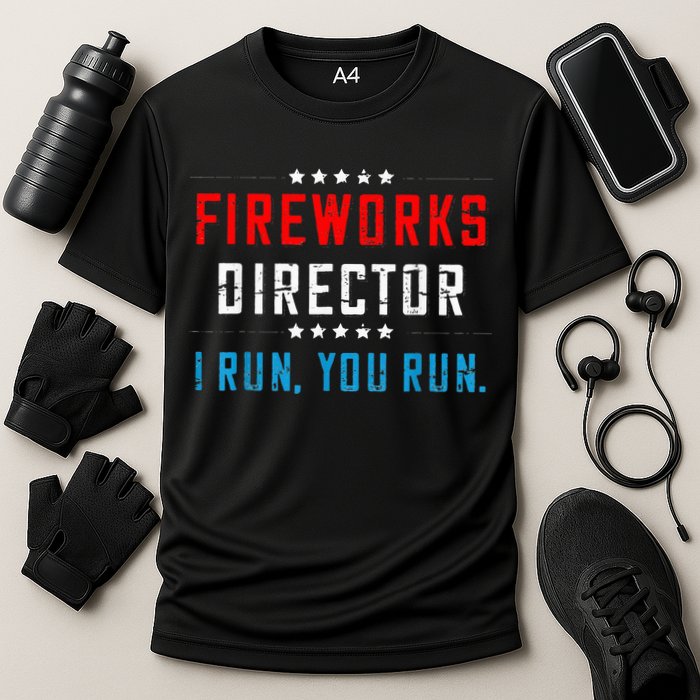 Fireworks Director If I Run You Run Performance Shirt