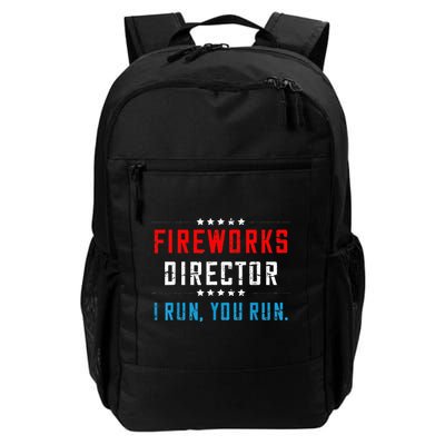 Fireworks Director If I Run You Run Daily Commute Backpack