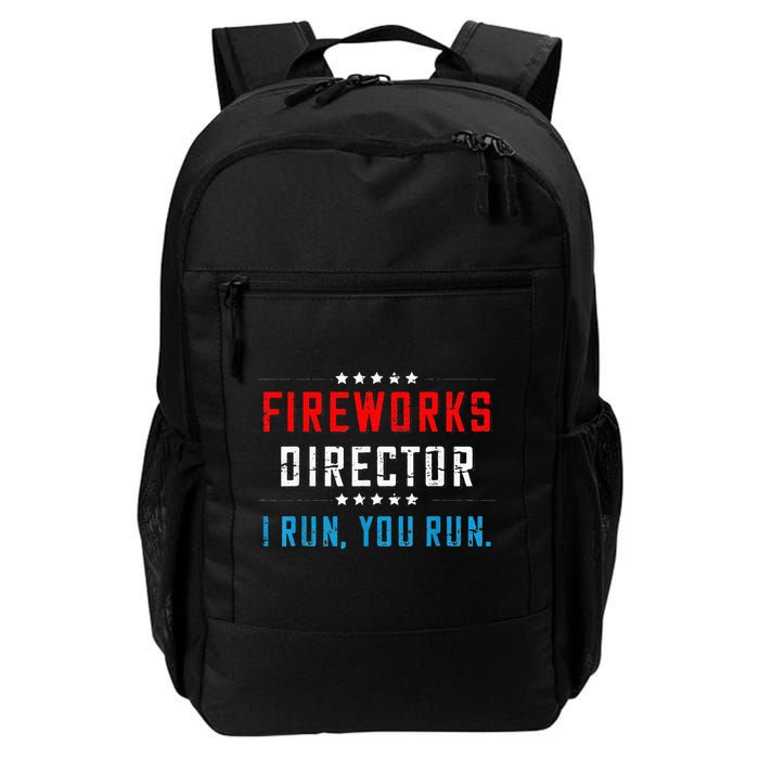 Fireworks Director If I Run You Run Backpack