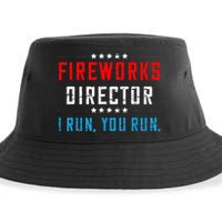 Fireworks Director If I Run You Run Sustainable Bucket Hat