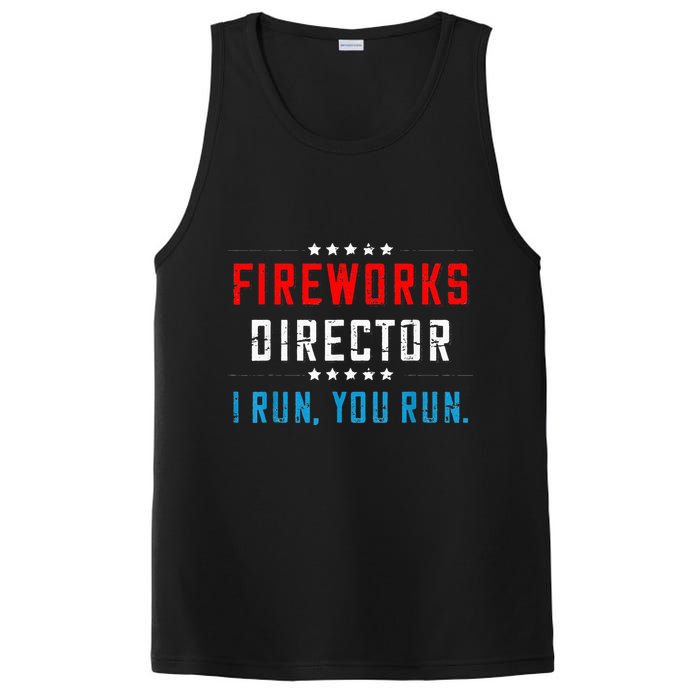 Fireworks Director If I Run You Run PosiCharge Competitor Tank
