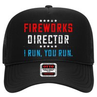 Fireworks Director If I Run You Run Trucker Hat
