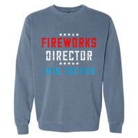 Fireworks Director If I Run You Run Garment-Dyed Sweatshirt