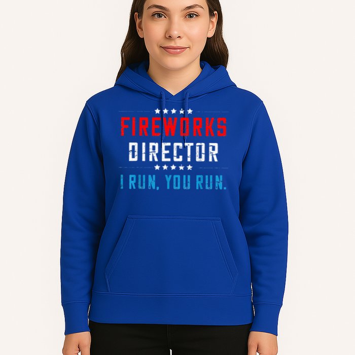 Fireworks Director If I Run You Run Hoodie